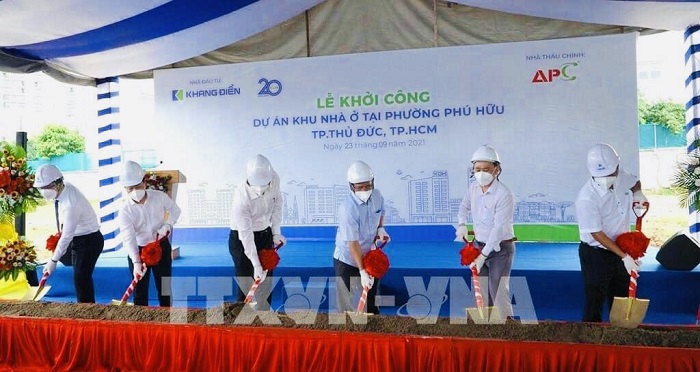 Lễ khởi công dự án The Classia Khang Điền vào ngày 23/09/2021