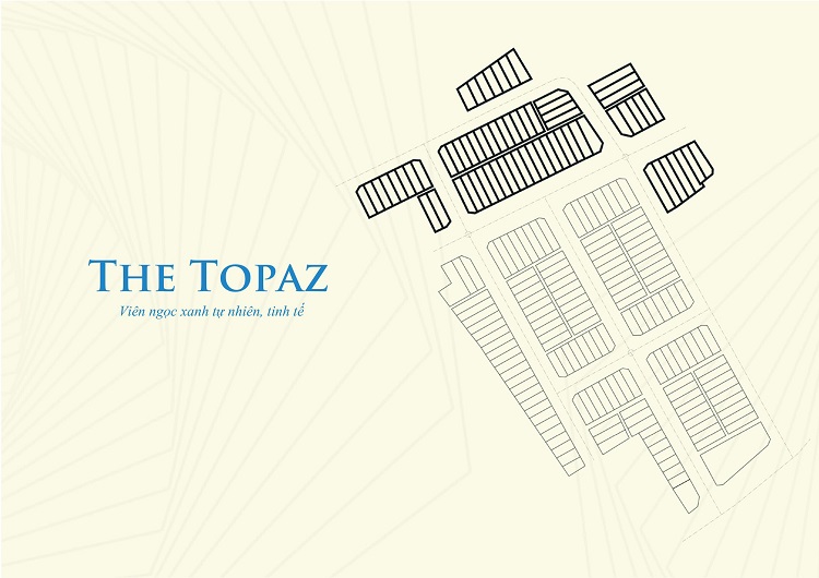Mặt bằng phân khu The Topaz